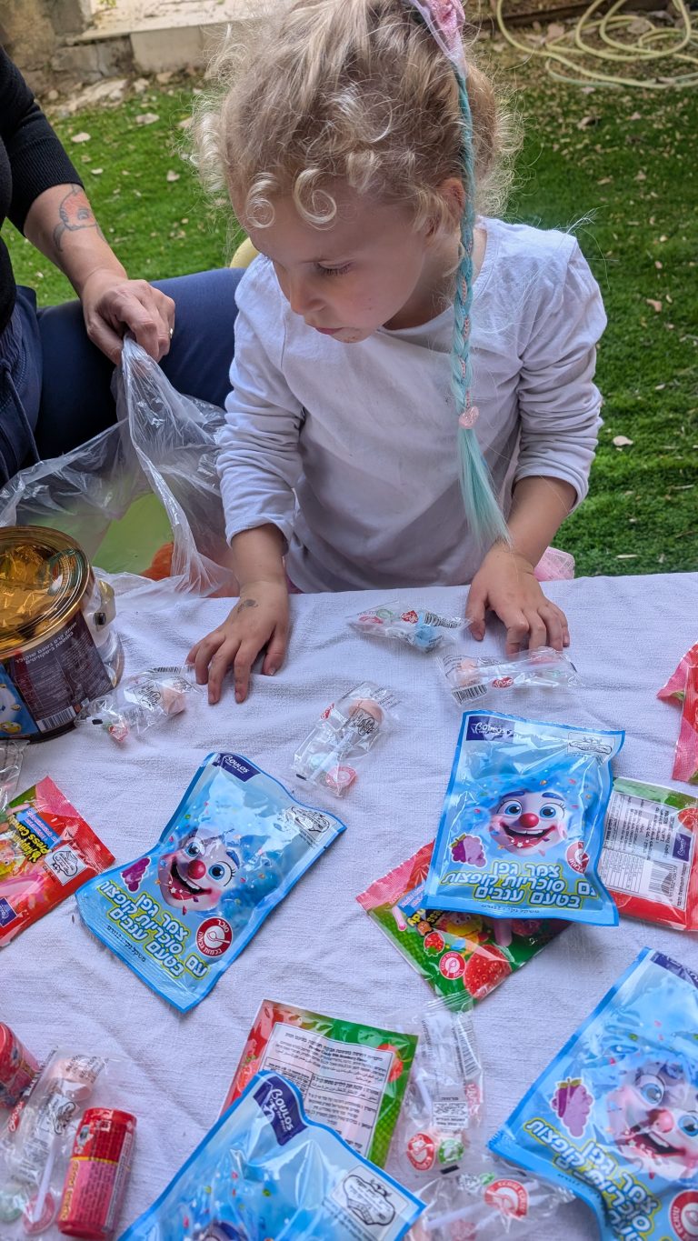 שולחן ממתקים ביום הולדת
